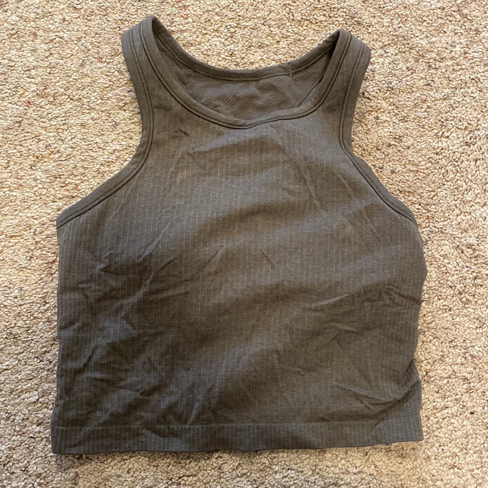 Lululemon Ebb to Street cropped top